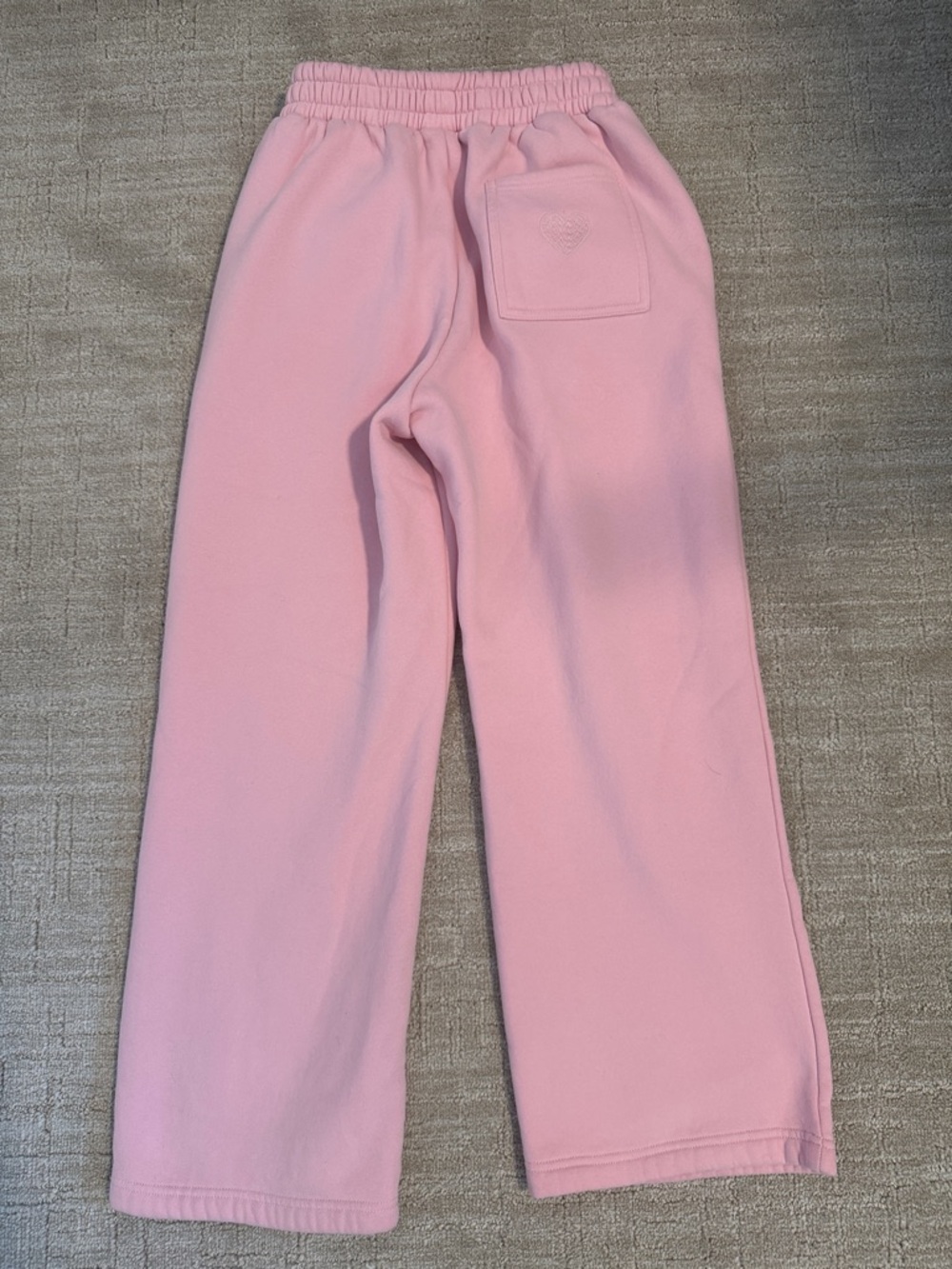 Comfrt Love Straight Leg Sweatpants Petal Pink Sz S - Picture 2 of 6